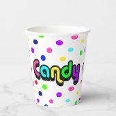 Candy Pappbecher (Vorderseite)