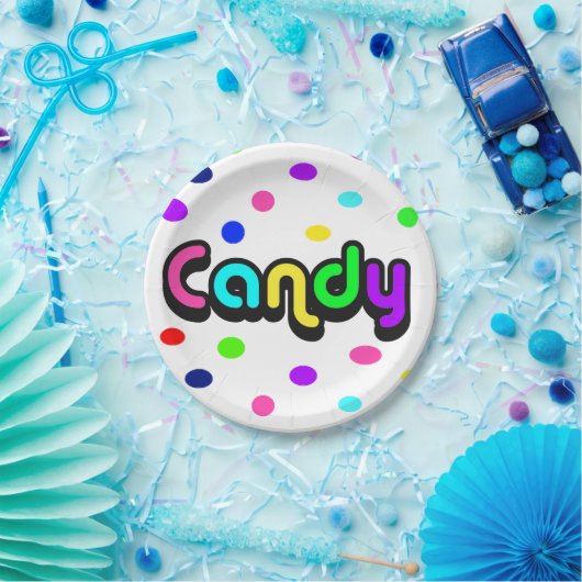Candy Pappteller (Party)