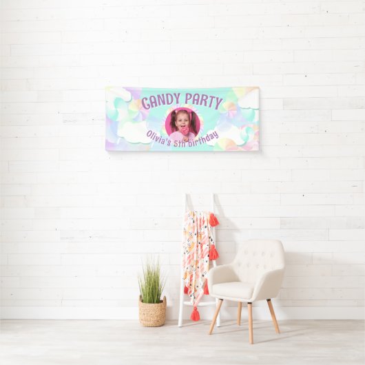 Candy Party Banner (Insitu)