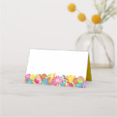 CANDY PARTY Bat Mitzvah Sitzgelegenheit Escort Pla Platzkarte (Rückseite)