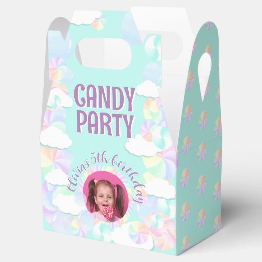 Candy Party Geschenkschachtel (Geöffnet)