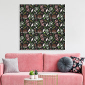 Candy pattern | Lollies pattern | lollipop 31 Leinwanddruck (Insitu (Wohnzimmer))