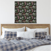 Candy pattern | Lollies pattern | lollipop 31 Leinwanddruck (Insitu (Schlafzimmer))