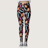 Candy pattern | Lollies pattern | lollipop 37 Leggings (Vorderseite)