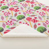 Candy pattern | Lollies pattern | lollipop 38 Sherpadecke (3/4)