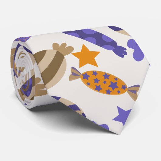 Candy pattern | Lollies pattern | lollipop 57 Krawatte (Gerollt)