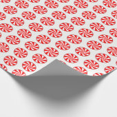 Candy Peppermint Wrapping Paper Geschenkpapier (Ecke)