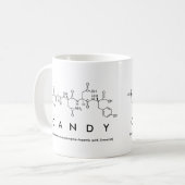 Candy Peptidname Tasse (Vorderseite Links)