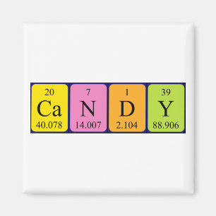 Candy Periodenmagnet Magnet