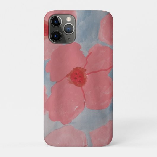 Candy Pink Blume Case-Mate iPhone Hülle (Rückseite)
