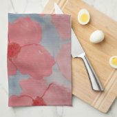 Candy Pink Blume Geschirrtuch (Viertel Falte)