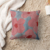 Candy Pink Blume Kissen (Decke)