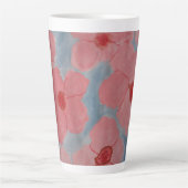 Candy Pink Blume Milchtasse (Vorderseite)