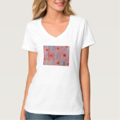 Candy Pink Blume T - Shirt (Vorderseite)