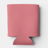 Candy pink (einfarbig) dosenkühler (Rückseite)