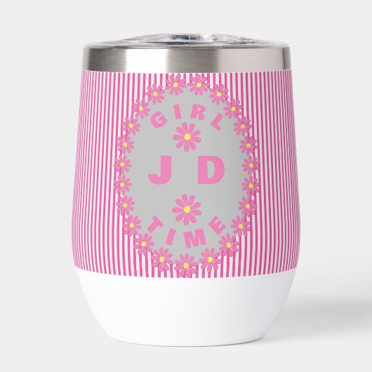 Candy Pink Gestreift (Vorderseite)