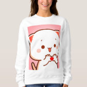 Candy Pink Girls - die besten Winter Sweatshirt (Vorderseite)