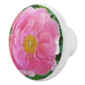 CANDY-PINK PEONY KERAMIKKNAUF (Rechts)
