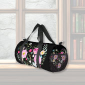 Candy Pink Roses & Herz Duffle Bag