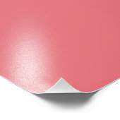 Candy pink (solid color)  fotodruck (Ecke)