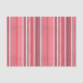 Candy Pink Stripes Seidenpapier (Vorderseite)