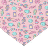 Candy Pink Tuch Tischläufer (Ecke)