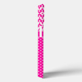 Candy Pink und White Custom iPhone 6 Fall Case-Mate iPhone Hülle (Rückseite / Rechts)