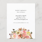 Candy Pink & Yellow Brautparty (Rückseite)