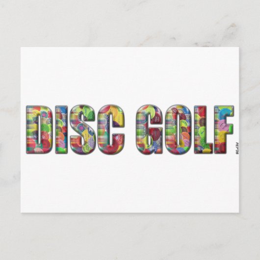 Candy Plastic Postkarte (Vorderseite)