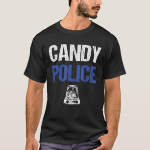 Candy Police Funny Halloween Geschenk für Kinder J T-Shirt