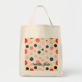 Candy Pop Dots Grocery Tote Bag Tragetasche (Vorne)