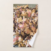 Candy Popcorn mit Schokoladentrockner Badhandtuch Set (Handtuch)