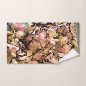 Candy Popcorn mit Schokoladentrockner Badhandtuch Set (Handtuch)