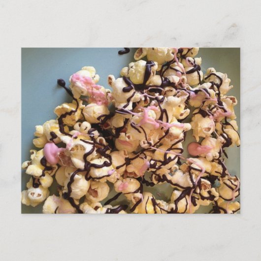Candy Popcorn Postkarte (Vorderseite)