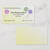 Candy Pops Visitenkarte (Vorne/Hinten)