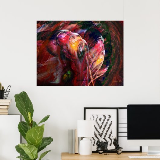 Candy Poster (Heimbüro)