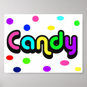 Candy-Poster Poster