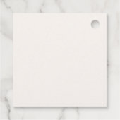 Candy Pumpkin Ghosts Halloween Baby Brewing Dusche Geschenkanhänger (Rückseite)