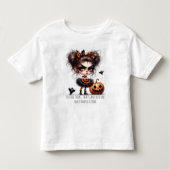 Candy Queen - Fierce, Fanged & gefüllt Kleinkind T-shirt (Vorderseite)