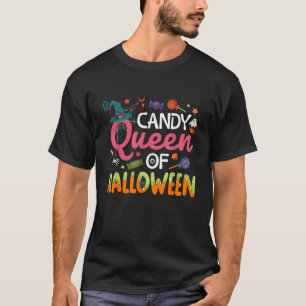Candy Queen of Halloween Costume Trick oder Treat T-Shirt