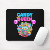 Candy Queen Shirt Funny Lollip Candy Lover Humor Mousepad (Mit Mouse)
