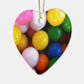 Candy Regenbogenkugeln Keramikornament (Links)