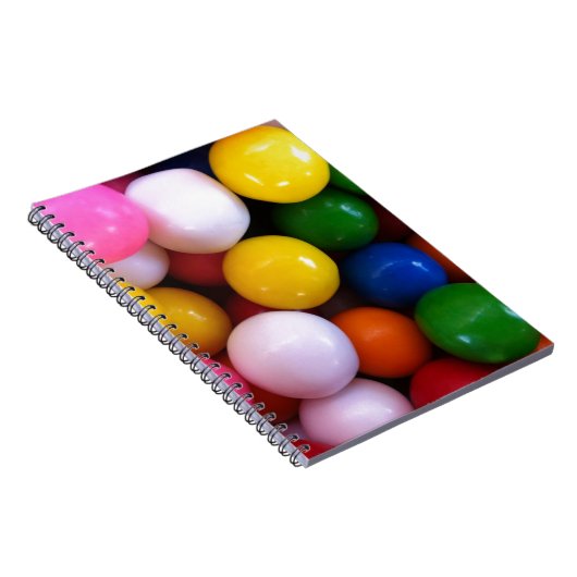 Candy Regenbogenkugeln Notizblock (Rechte Seite)