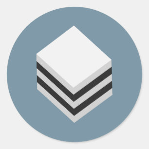 Candy Runder Aufkleber