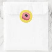 Candy Runder Aufkleber (Tasche)