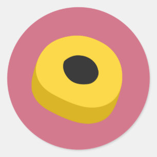 Candy Runder Aufkleber