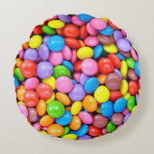 Candy Rundes Kissen (Vorderseite)