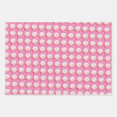 Candy Santa Christmas Pattern Wasserfarbe Geschenkpapier Set (Vorderseite 2)