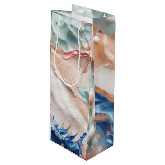 Candy Scoop Geschenktüte Für Weinflaschen (Vorderseite Schrägansicht)