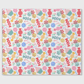 Candy Seamless Musterpapier Geschenkpapier (Flach)
